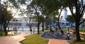 Praça-Parque no bairro Jordanópolis é reaberta após revitalização