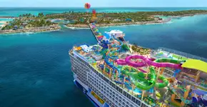 Maior navio do mundo inaugura com novidades pelo Caribe