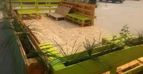 Cuiabá ganha seu primeiro parklet, na Arena Pantanal