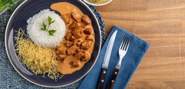 Strogonoff de frango: um toque de sofisticação