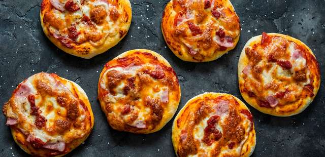 Minipizzas: a solução perfeita para uma fome rápida!