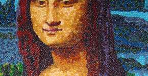 Arte clássica recriada com jujubas