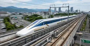 O Japão desafia as leis naturais com o primeiro trem do mundo a ultrapassar 600 km/h e levita a 10 cm do solo