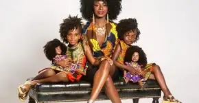 Mãe lança boneca negra com cabelos e roupas afro