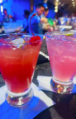 Drinks especiais do navio Star of the Seas