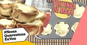 TORTINHA DE MAÇÃ | Sinta um abracinho na sua barriga :)