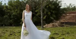 Loja virtual faz sucesso com vestidos de noiva a partir de R$ 350
