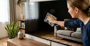 Demorei para entender por que não se deve usar limpa-vidros na Smart TV