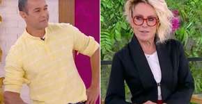 Ana Maria constrange repórter após lhe dar patada ao vivo no Mais Você