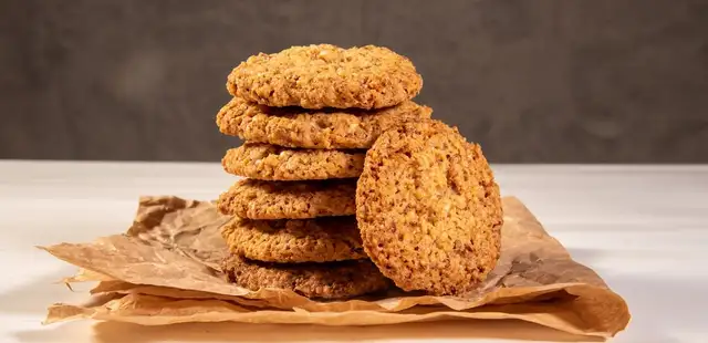 Biscoito de amendoim e aveia: crocante e nutritivo