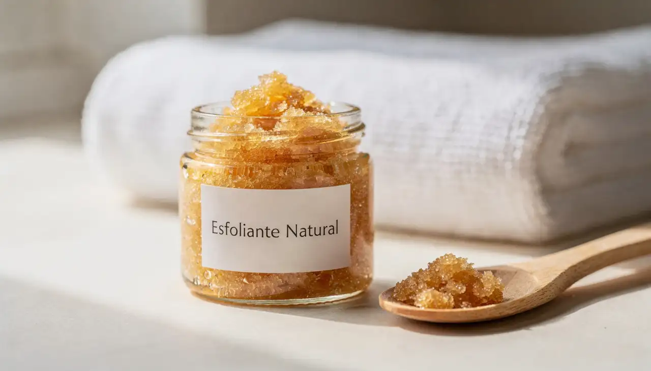 Como preparar um esfoliante natural com açúcar e mel para remover ...