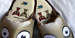 Chinelo de pano ajuda a manter ONG de proteção aos animais – R$ 25