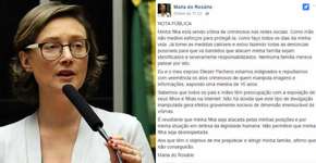 Site posta fotos de filha de Maria do Rosário e deputada vai à PF