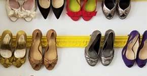 Soluções para guardar sapatos