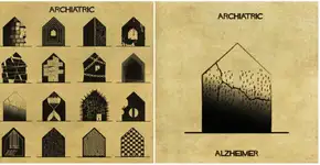 Ilustrador usa arquitetura para explicar 16 distúrbios e doenças