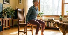 Exercícios rápidos para fortalecer pernas e lombar de mulheres com mais de 50 anos