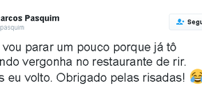 Marcos Pasquim faz conta no twitter e ganha “Marcos Pasquim Day”