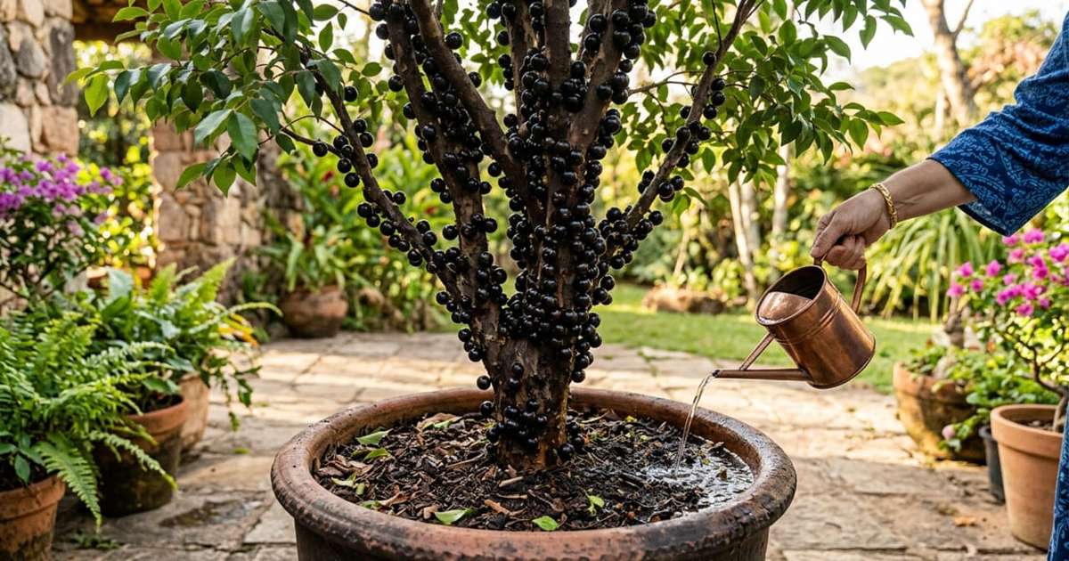 Demorei muito para entender por que no interior de Minas a jabuticaba não deve ser regada só na base do tronco