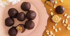 Receita de bombom vegano e sem glúten