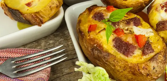 A batata recheada de airfryer que todo mundo vai querer fazer em casa