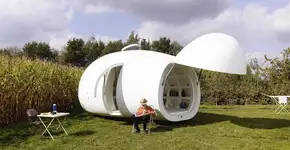 Arquitetos contornam lei e constroem escritório em forma de ovo