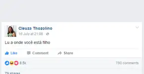 Mãe procura por filho em evento de balada no Facebook e viraliza