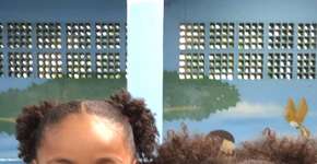 ‘Linda igual você’: professora faz mesmo penteado afro que aluna