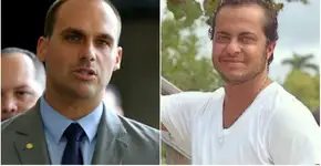 Eduardo Bolsonaro critica Natura e Thammy Miranda por campanha