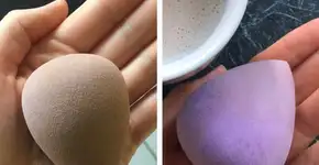 Truque para limpar esponja de maquiagem viraliza no Twitter