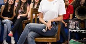 No Altas Horas, Sophie Charlotte fala sobre sexo após o parto