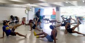 Oficina de dança no CCJ