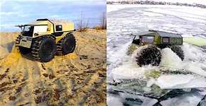 Russos criam carro que poderia te fazer sobreviver até ao Apocalipse