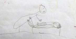 Menina desenha para contar aos pais abusos cometidos por pastor