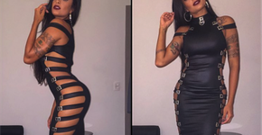 ‘Desafio’ com vestido de Aline Riscado gera comentários machistas