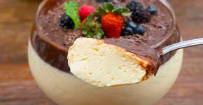 Mousse de maracujá com Nutella que não precisa ir ao fogo