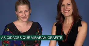 As cidades que viraram grafite