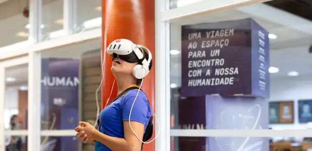 Exposição ‘HUMAN: Uma experiência em realidade mista’