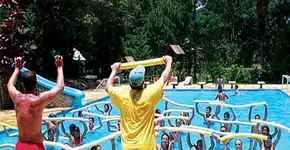 Hidroginástica 3ª idade – Clube Escola São Miguel