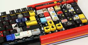 Esse teclado feito de LEGO é a coisa mais legal que você vai ver hoje