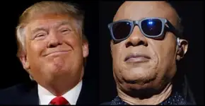 Stevie Wonder diz ‘Votar no Trump é como me pedir pra dirigir’