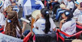 Crianças do projeto ‘Geração Portela’ se apresentam em Paraisópolis