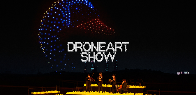 ‘DroneArt Show: Four Seasons’ ilumina céu do Rio de Janeiro com centenas de drones e trilha sonora de um quarteto de cordas