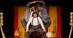 Espetáculo de circo-teatro homenageia palhaços Piolin e Benjamim de Oliveira, em São Caetano