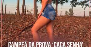 Nicolly Ferreira vence a 1ª prova de O Grande Morador 2