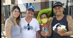 Casal encontra carteira com R$ 1.500 e devolve ao dono