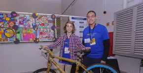 Feira apresenta bicicleta de bambu e mais invenções de jovens