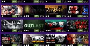 Promoção de Halloween do Steam tem games de terror baratinhos