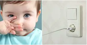 Mãe alerta sobre carregador de celular ao alcance das crianças