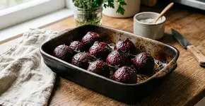 Qual a melhor maneira de cozinhar beterrabas para consevar seus nutrientes?