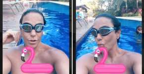 Grávida de gêmeas, Ivete Sangalo impressiona ao nadar 1.100m
